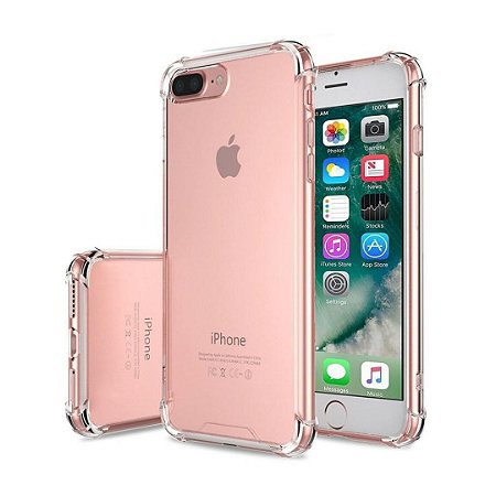 Capinha Anti Impacto iPhone 7 8 Borda Protetora - Tudo para Você