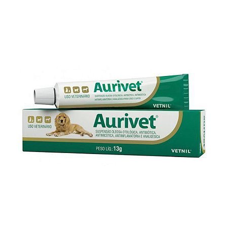 Aurivet Para Cães e Gatos - 13 g