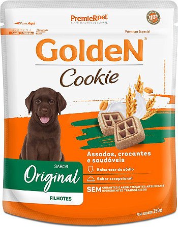 Biscoito Golden Cookie Para Cães Filhotes - 350 g