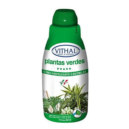 Fertilizante Líquido Vithal Para Plantas Verdes