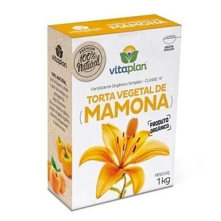 Fertilizante Vitaplan Torta de Mamona - 1 Kg