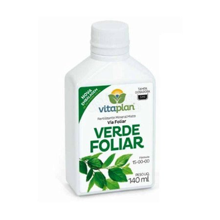 Fertilizante Vitaplan Verde Foliar - 140 ml