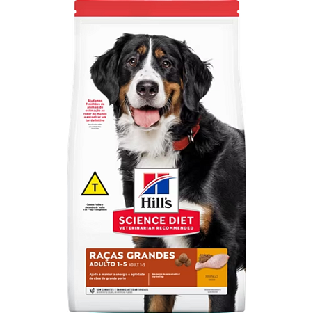 Ração Hills Science Diet Raças Grandes Para Cães Adultos Porte Grande - 12 Kg