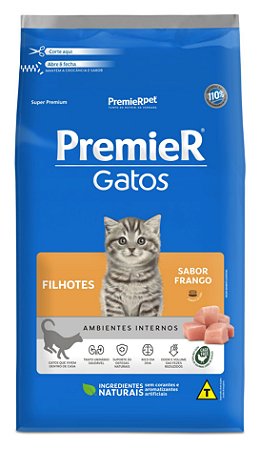 Ração Premier Para Gatos Filhotes Sabor Frango