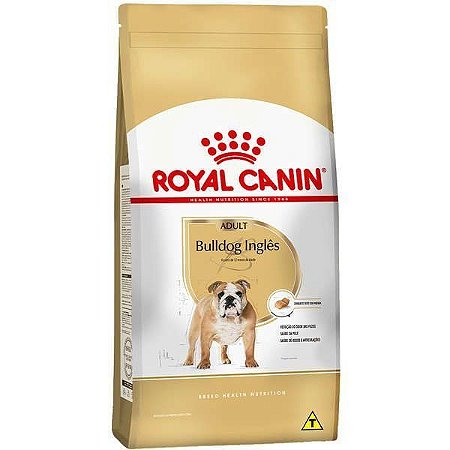Ração Royal Canin Breed Health Nutrition Bulldog Inglês Adult Para Cães Adultos - 12 Kg