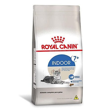 Ração Royal Canin Indoor 7+ Para Gatos Adultos
