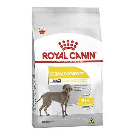Ração Royal Canin Maxi Dermacomfort Para Cães Adultos Porte Grande 10.1 Kg
