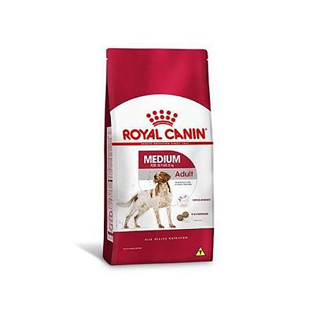 Ração Royal Canin Size Health Nutrition Medium Adult Para Cães Adultos Porte Médio