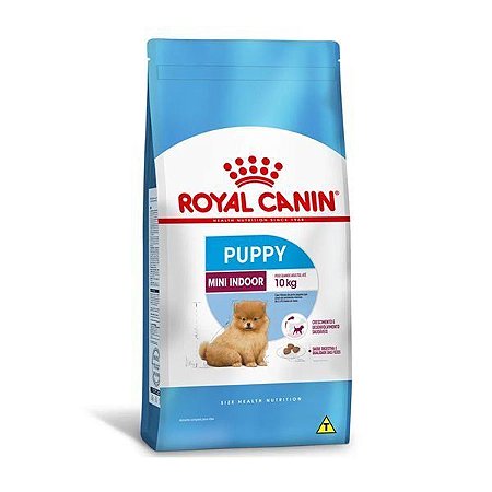 Ração Royal Canin Mini Indoor Puppy Para Cães Filhotes Porte Pequeno