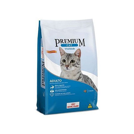 Ração Royal Canin Premium Cat Vitalidade Para Gatos Adultos