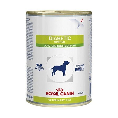 Lata Royal Canin Veterinary Diet Diabetic Para Cães Adultos - 410 g