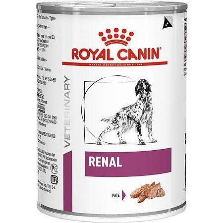 Ração Royal Canin Veterinary Diet Lata Renal Para Cães 410 g