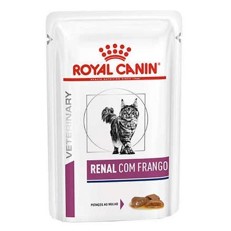 Sachê Royal Canin Veterinary Diet Renal S/O Para Gatos Adultos - 85 g