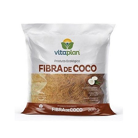 Substrato Vitaplan Fibra de Coco - 200 g