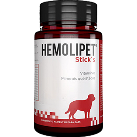 Suplemento Avert Hemolipet Sticks Para Cães