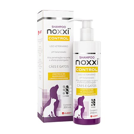 Shampoo Noxxi Control Para Cães e Gatos - 200 ml