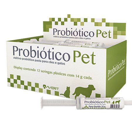 Suplemento Probiótico Pet Para Cães e Gatos - 14 g