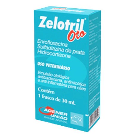 Zelotril Oto Para Cães - 30 ml