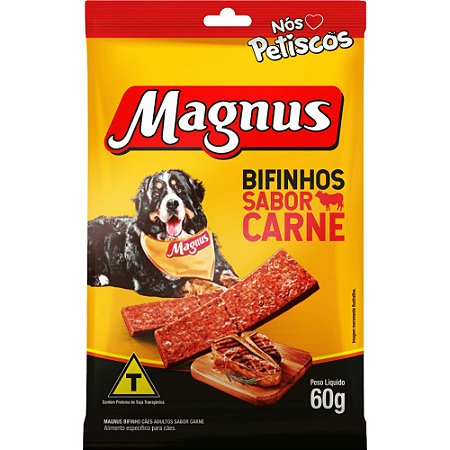 Bifinho Magnus Para Cães Adultos Sabor Carne