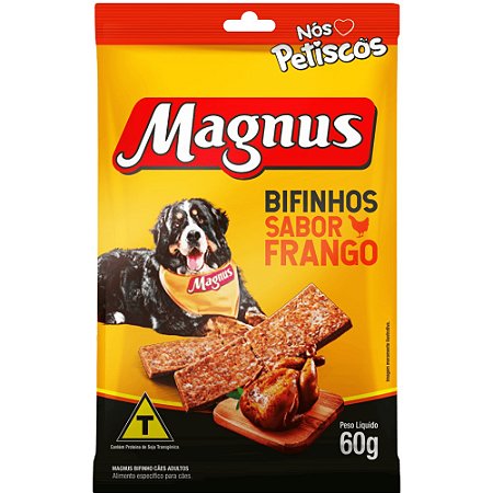 Bifinho Magnus Para Cães Adultos Sabor Frango