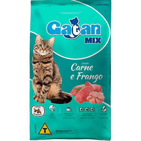 Ração Gatan Mix Para Gatos Adultos - 20 Kg