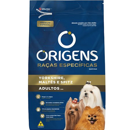 Ração Adimax Pet Origens Yorkshire, Maltês e Spitz Para Cães Adultos