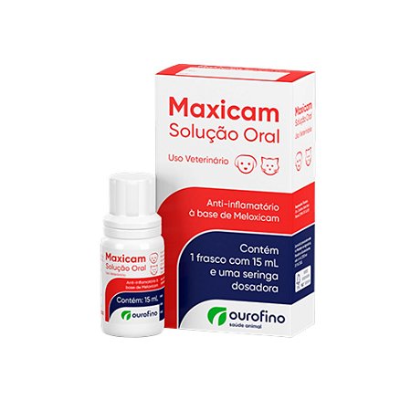 Maxicam Solução Oral Para Cães e Gatos - 15 ml