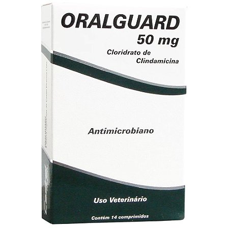 Oralguard 50 mg Para Cães e Gatos - 14 Comprimidos
