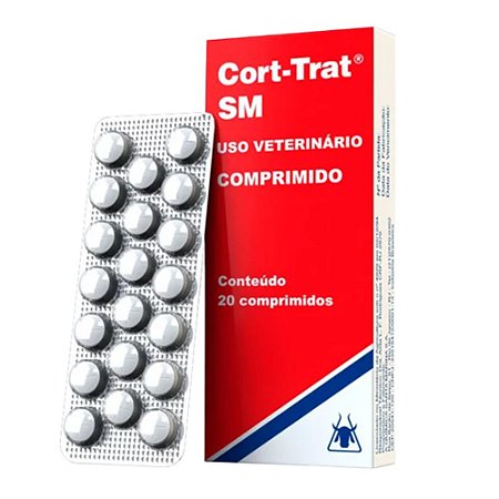 Cort-Trat Sm - 20 Comprimidos