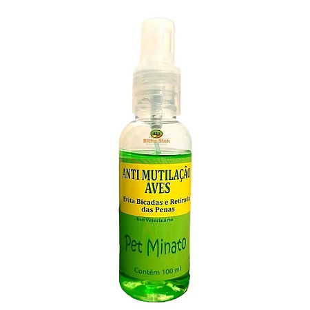 Anti Multilação Pet Minato Para Aves - 120 ml