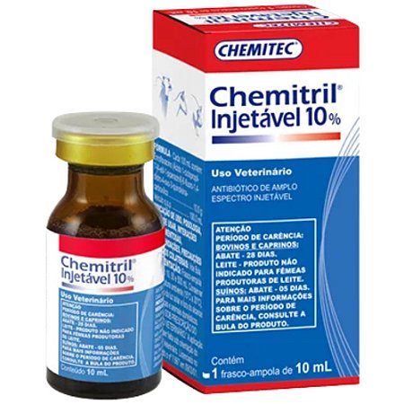 Chemitril 10% Injetável
