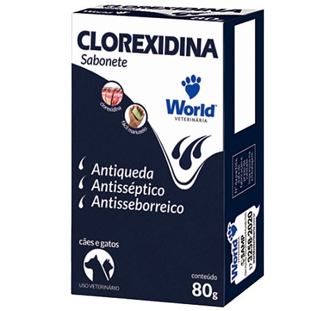 Sabonete Clorexidina World - 80 g