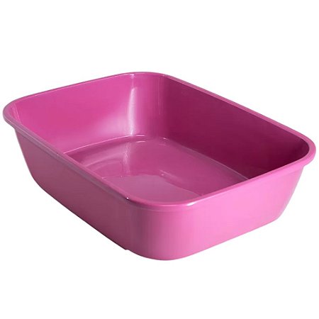 Bandeja Sanitária Plast Pet Cat Light - Rosa