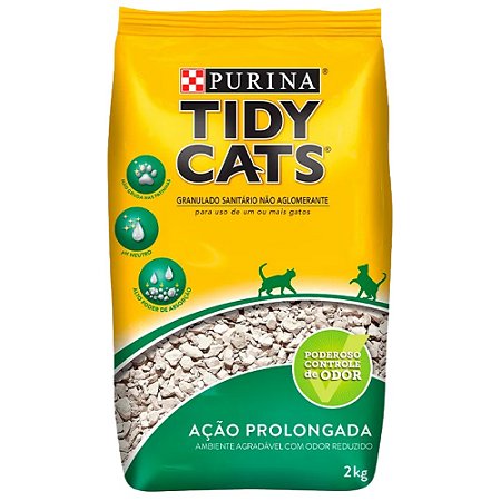 Granulado Sanitário Tidy Cats Para Gatos - 2 Kg