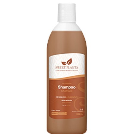 Shampoo Sweet Friend Plants Pêssego Para Cães - 500 ml