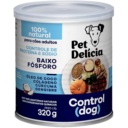 Ração Úmida Pet Delícia Control Dog Para Cães - 320 g