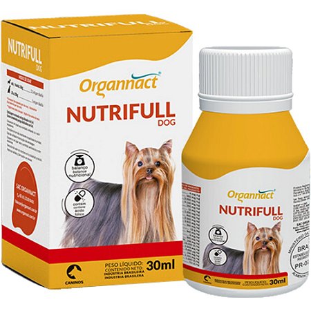 Suplemento Organnact Nutrifull Dog Para Cães