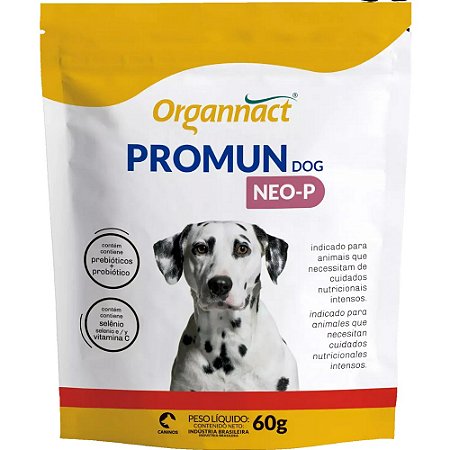 Suplemento Promun Dog Neo-P Para Cães - 60 g