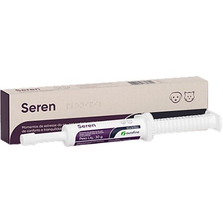 Suplemento Seren Para Cães e Gatos - Seringa com 30 g