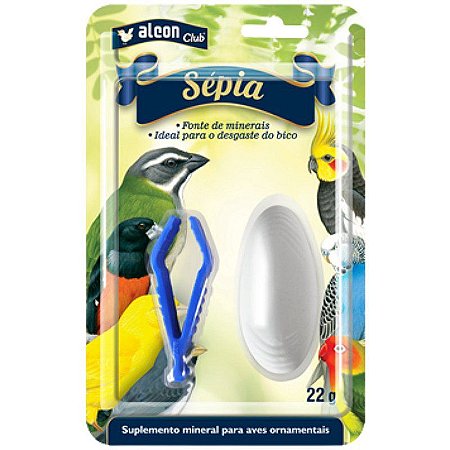 Suplemento Alcon Club Sépia Para Aves Ornamentais - 22 g