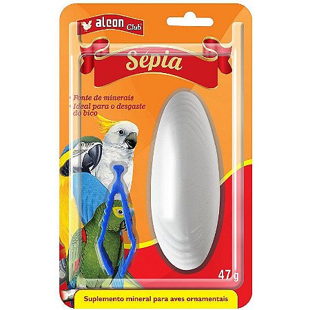 Suplemento Alcon Club Sépia Para Psitacídeos - 47 g