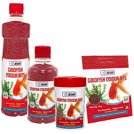 Alcon Goldfish Colour Bits Para Peixes Ornamentais