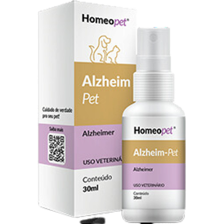 Alzheim Pet Homeo Pet Para Cães e Gatos - 30 ml