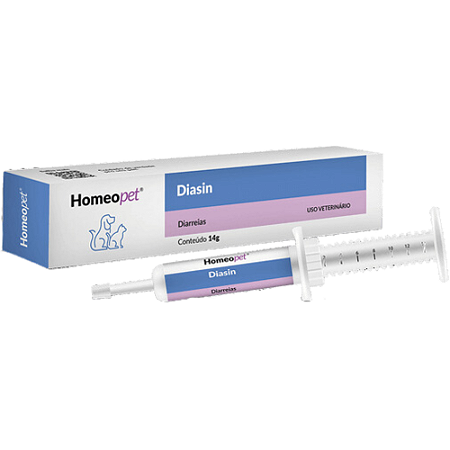 Diasin Homeo Pet Para Cães e Gatos - 14 g