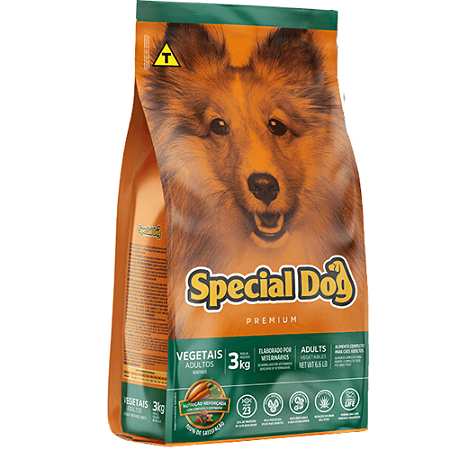Ração Special Dog Vegetais Para Cães Adultos