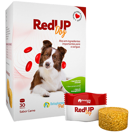 Suplemento Nutradog Red Up Dog - 30 Tabletes
