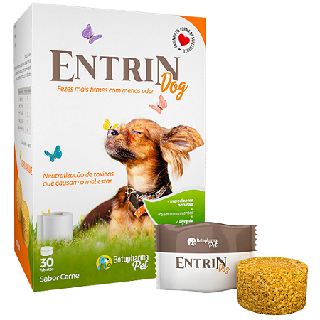 Suplemento Nutradog Entrin Dog - 30 Tabletes