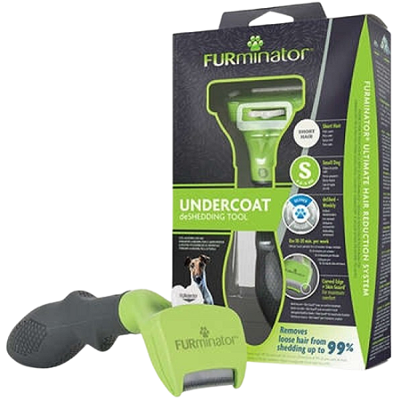 Escova Furminator Undercoat Para Cães de Pelo Curto - Pequeno