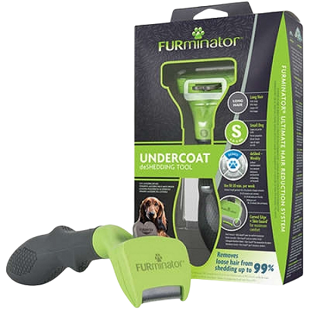 Escova Furminator Undercoat Para Cães de Pelo Longo - Pequeno