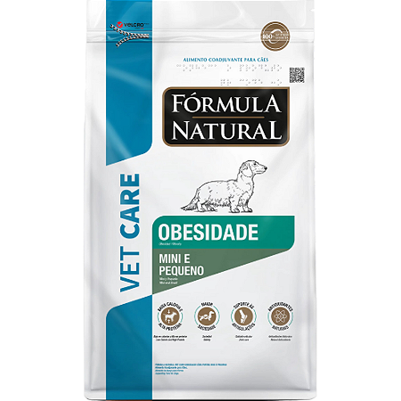 Ração Adimax Pet Fórmula Natural Vet Care Obesidade Para Cães Porte Mini e Pequeno